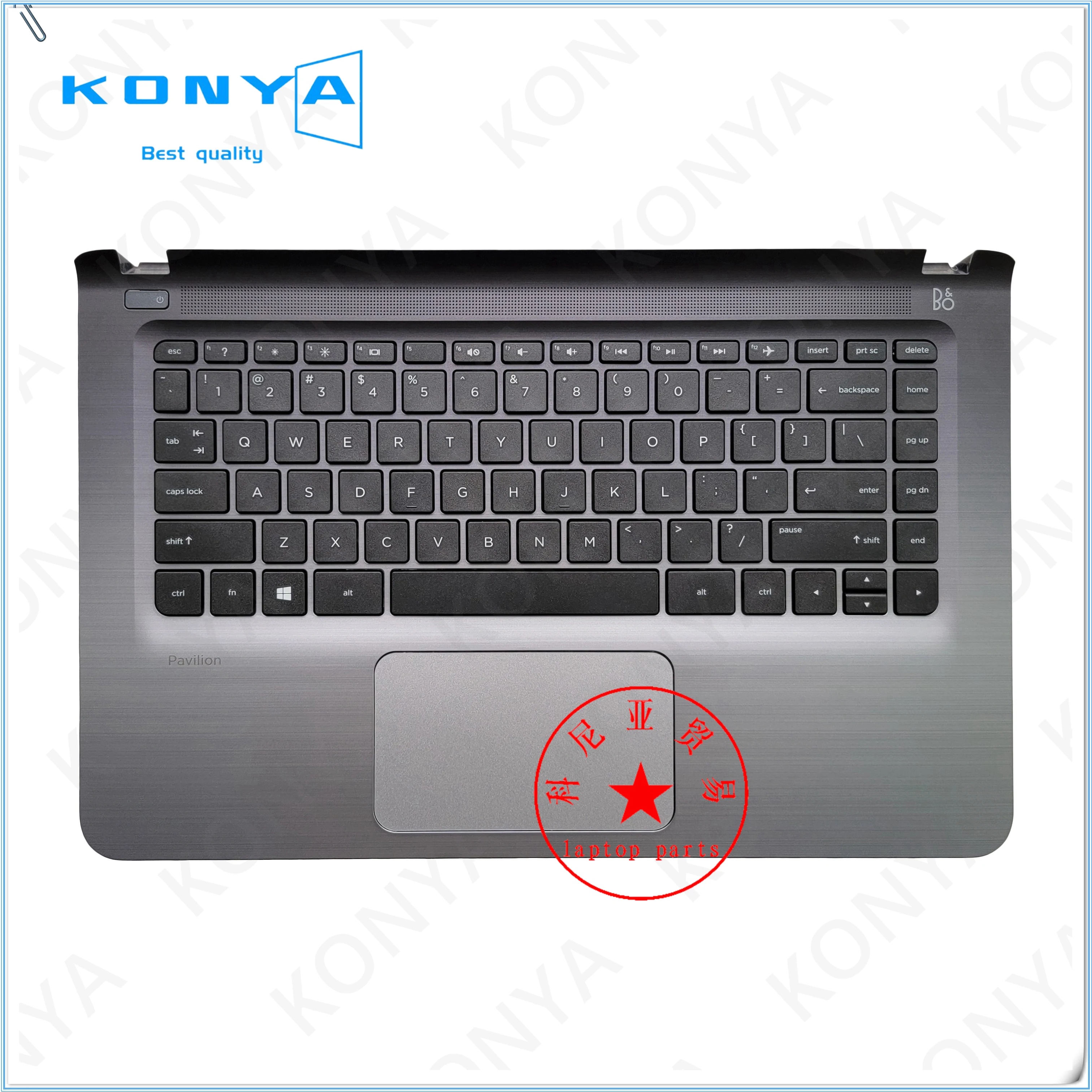 New Original For HP Pavilion 14-AB TPN-Q158 Series Laptop Palmrest Upper Case Cover With Keyboard 806756-001 806756-161