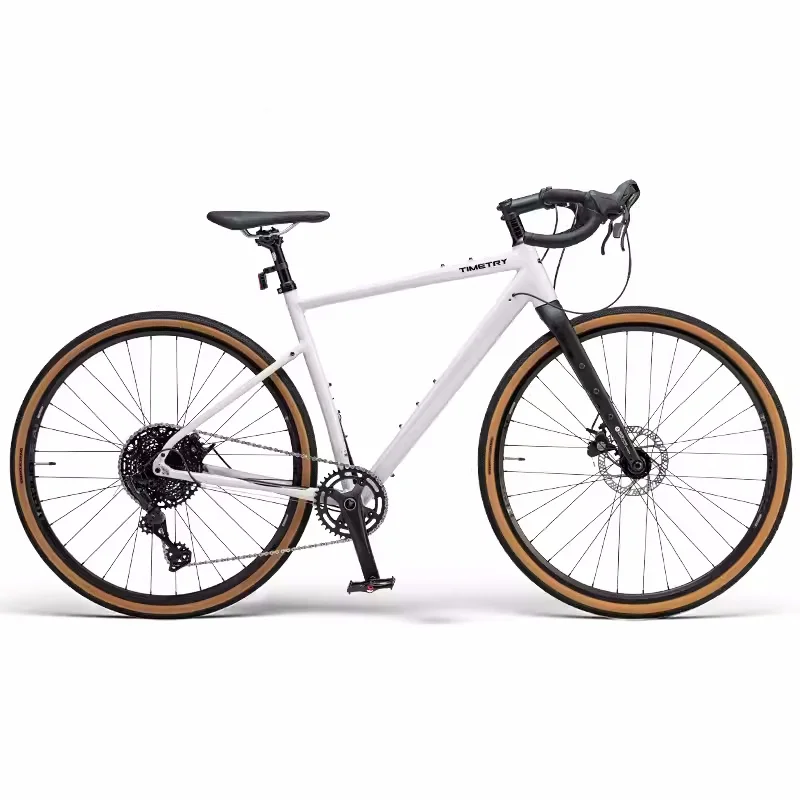 700x38C Gravel Bike 10 Speed Road Bike Aluminum Alloy Frame Carbon Fiber Fork Disc Brake Rear