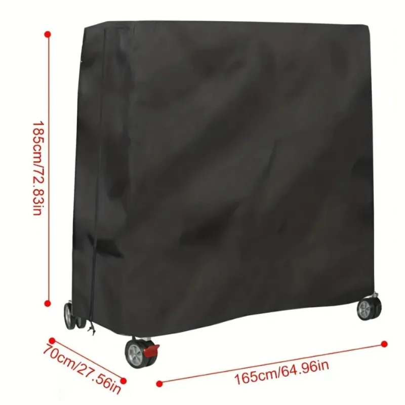 

Чехол для настольного тенниса из водонепроницаемой ткани Оксфорд 210D, пыле- и солнцезащитный, сверхпрочный, на молнии, для использования в помещении и на улице