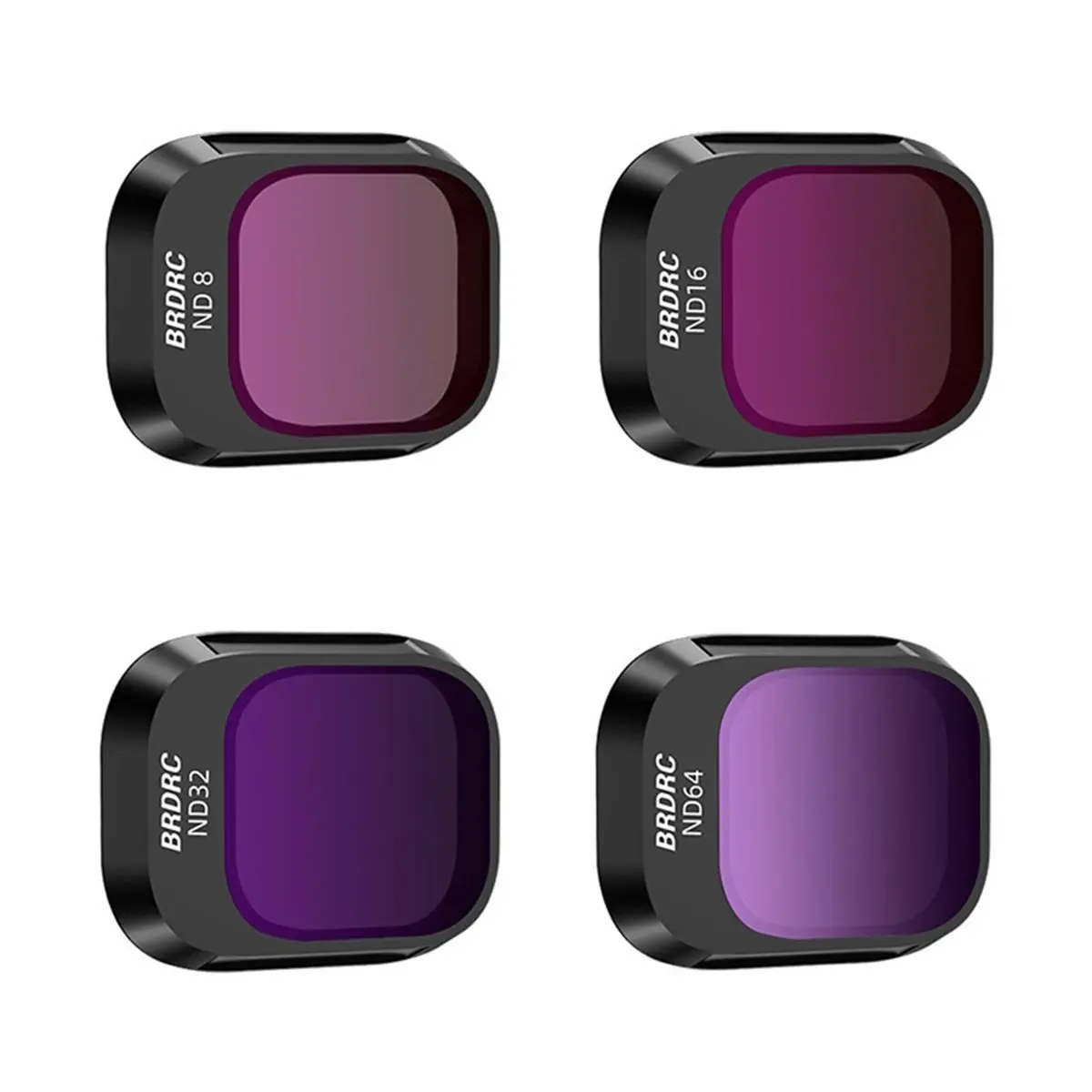 Y372A~!# Lens Filters for Mini 4 Pro ND8/ND16/ND32 ND64 Neutral Density Filter Set Drone Photography Accessory