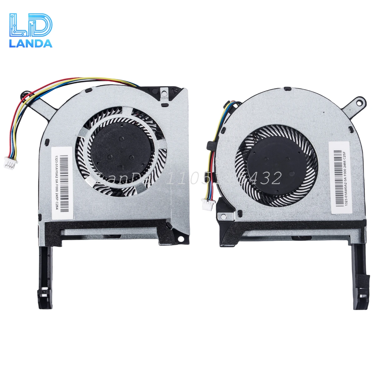 New Original Laptop CPU GPU Cooling Fan For ASUS TUF A15 FA506II F15 FX506LI FX506LH GTX1650Ti FCN FMLB 13NR00S0M10011 FMCA