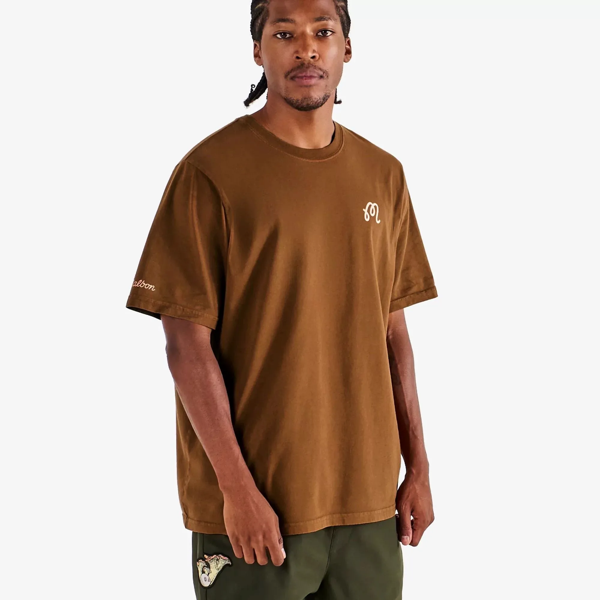 2026 New malbon Men's Golf T-Shirt Short Sleeve Crew Neck Breathable Sports Tee Korean Fashion Casual Outdoor Golf Clothing