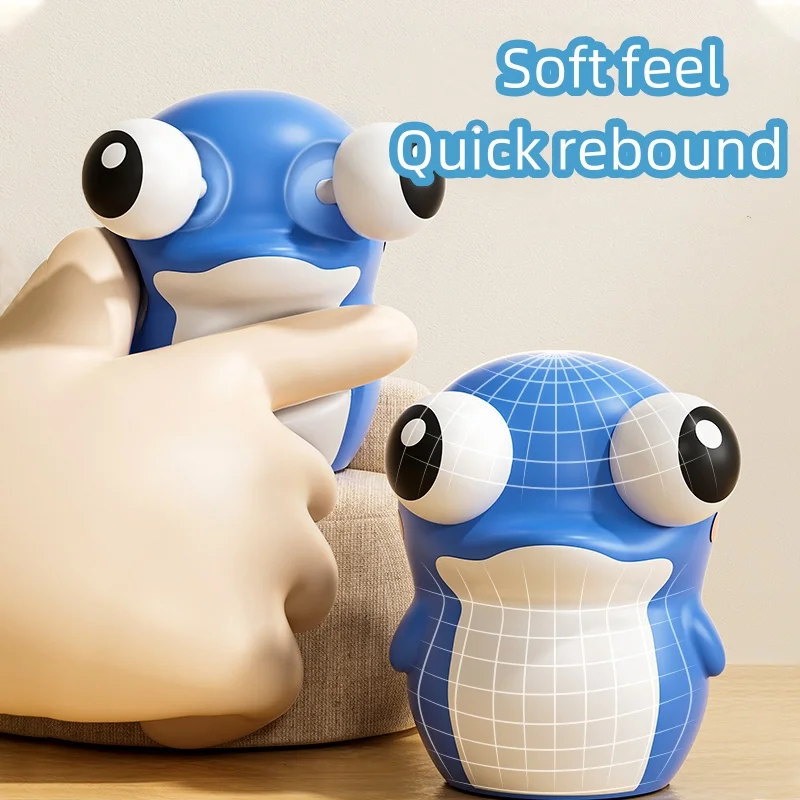Nuevo lindo globo ocular Burst Squeeze juguete oreja tirar juguetes portátil Fidget juguete muñeca alivio del estrés juguetes 3D