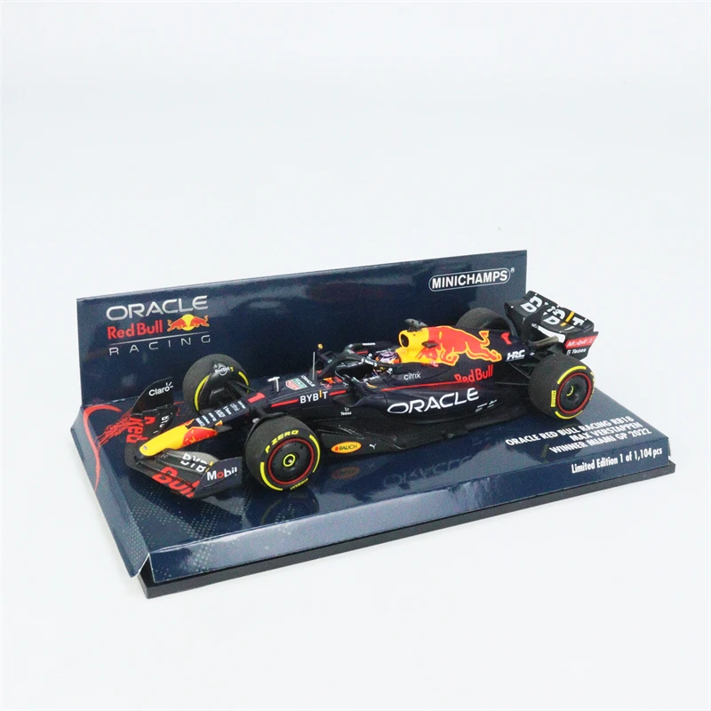 MINICHAMPS 1:43 F1 2022 ORACLE RB RACING RB18 #1 MAX /#11 Model Car