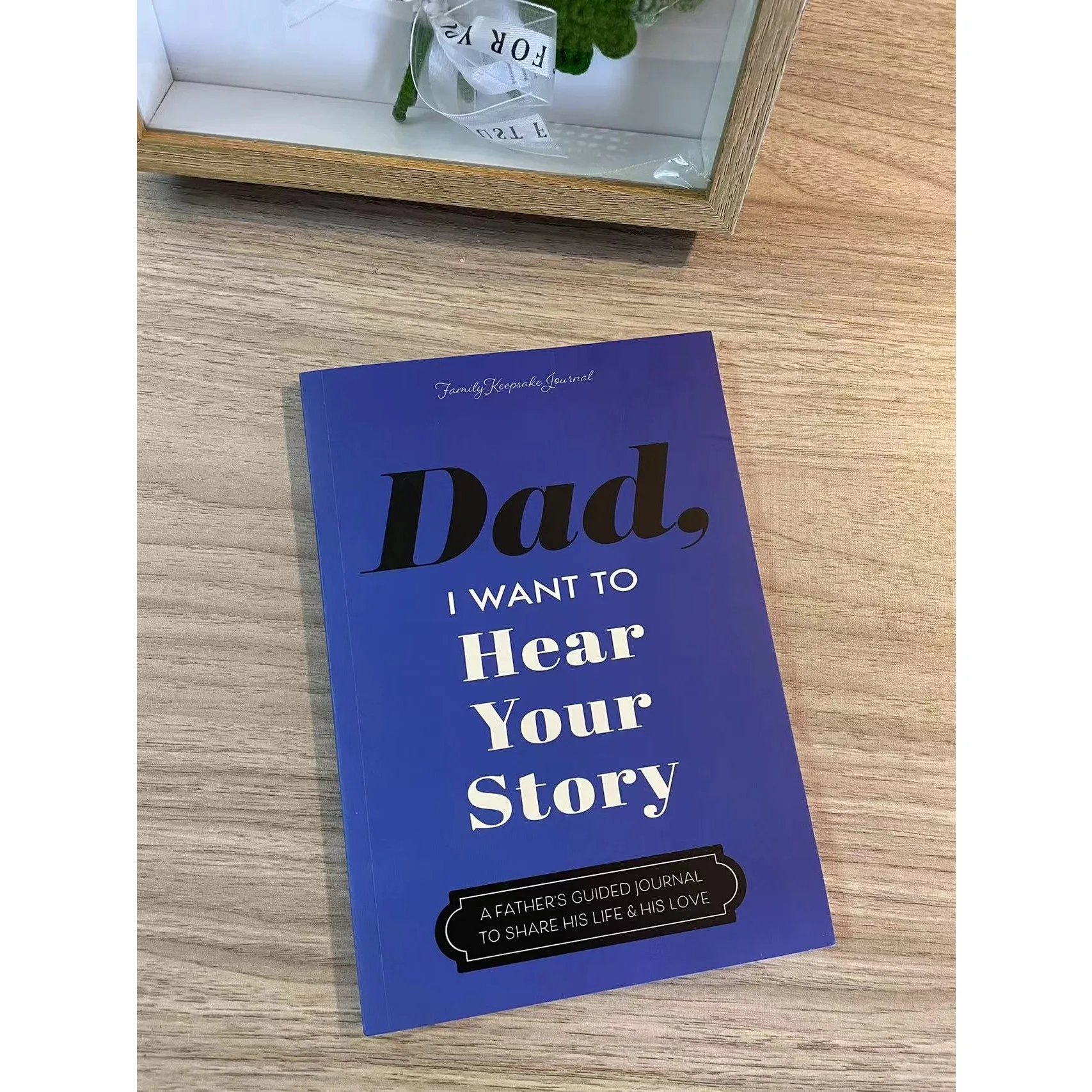 

Mom, I Want To Hear Your Story Dad Mom Leather Memory Books A Father's Guided Journal To Share His Life Memory Books