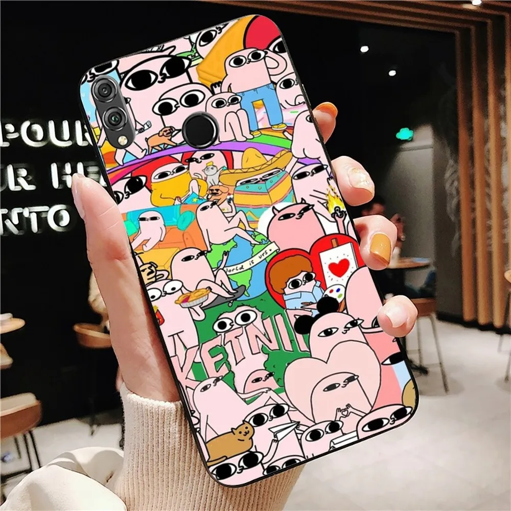 Cute Funny Cartoon Ketnipz Phone Case For Huawei Honor 10 lite 9 20 7A pro 9X pro 30 pro 50 pro 60 pro 70 pro plus