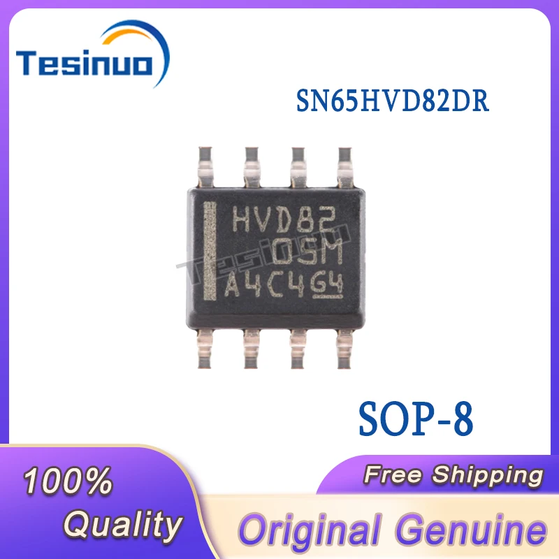 

10/PCS New Original SN65HVD82DR HVD82 SOP-8 RS-485 transceiver chip In Stock