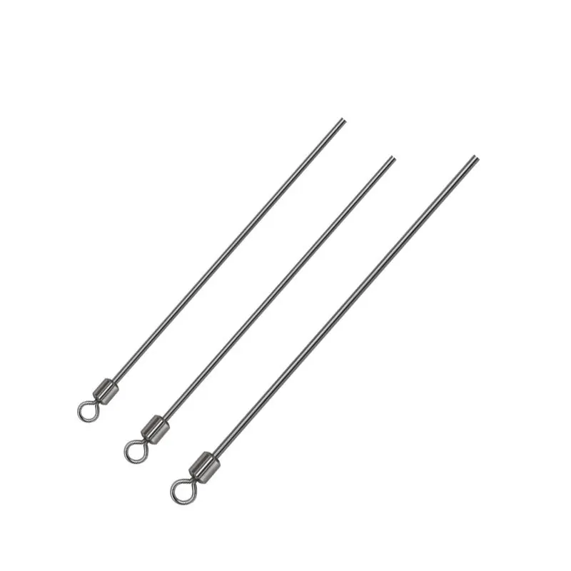 

INFOF 2000-pieces Fishing Swivels Rolling Swivel with Lead Piece Seat 4/5/6 Fishing Connector Swivel Hook Carp Fishing Tackle