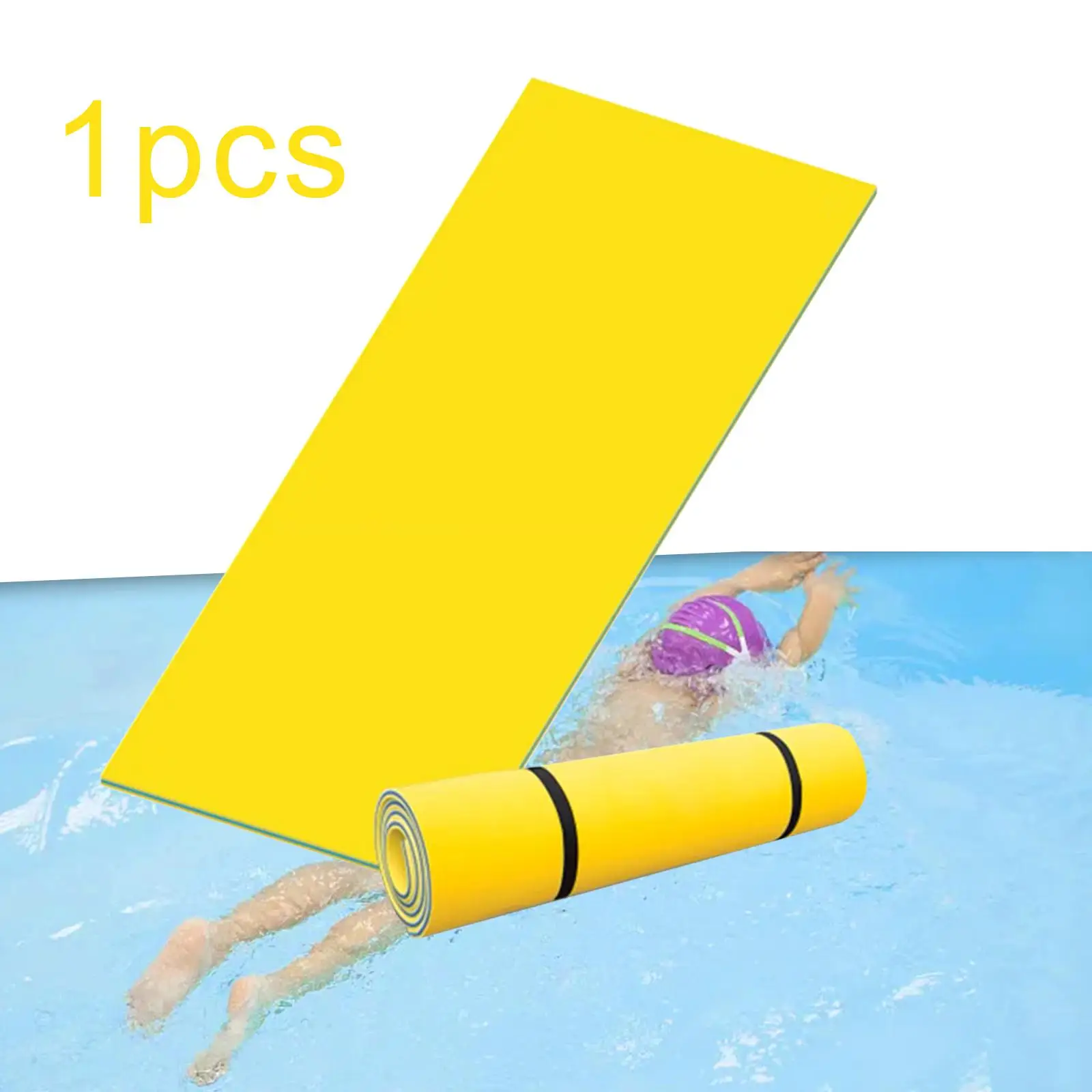 Floating Water Mat Pool Unsinkable Floats Mattress for Outdoor Boat Swimming