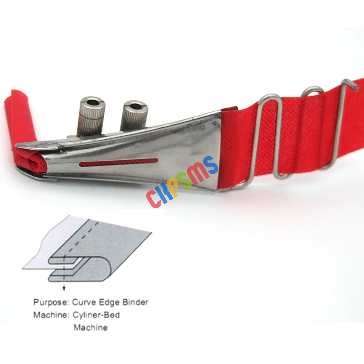 1PCS #KP-140 TOP AND BOTTOM Double Fold Binder Compatible with PFAFF 335 Durkopp Adler69,269 CYLINDER Machines