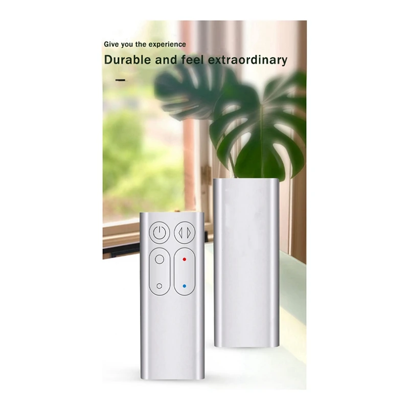 2025-2X Replacement Remote Control Suitable For Dyson AM04 AM05 Air Purifier Leafless Fan Remote Control Silver