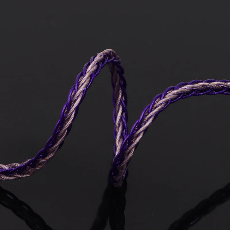 ZiSin-16 8 Core HiFi سماعة كابل مع 4.4 مللي متر 6.35 مللي متر MMCX QDC 2Pin IE900 ل Bravery Olina Youth M5 NeZha GK200 Bravery IEM #3