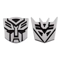 Car 3D Car Stickers Transformer Badge Decepticon Emblem Tail Decal Cool Autobots Logo Car Styling Motorcycle Car Accessories