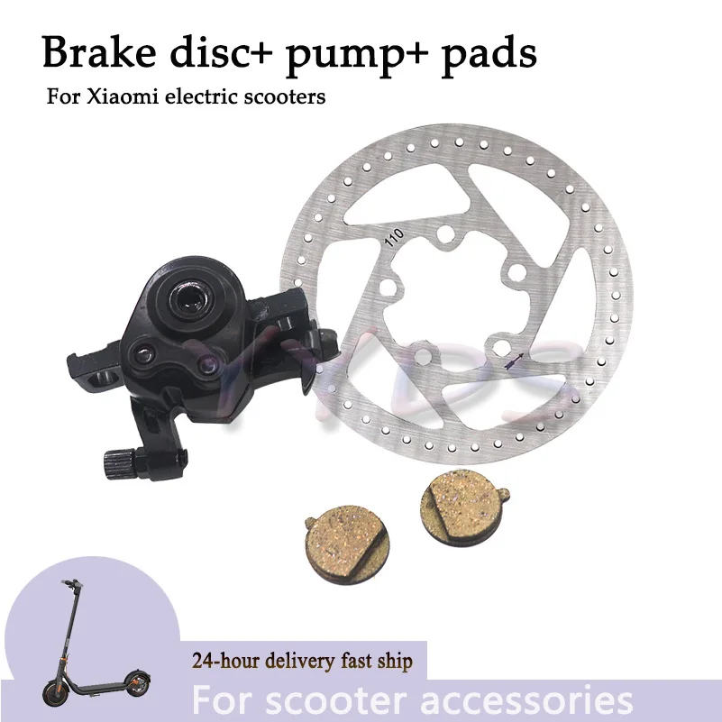 110mm Brake Lever Disk Xtech Brake Disc Rotor Kit for Xiaomi Mijia M365 Electric Scooter Parts M365 Replacement Accessories
