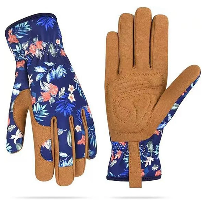 

Printed Puncture Resistant Gardening Gloves, Work Gloves, Gardening Gloves, Gifts B