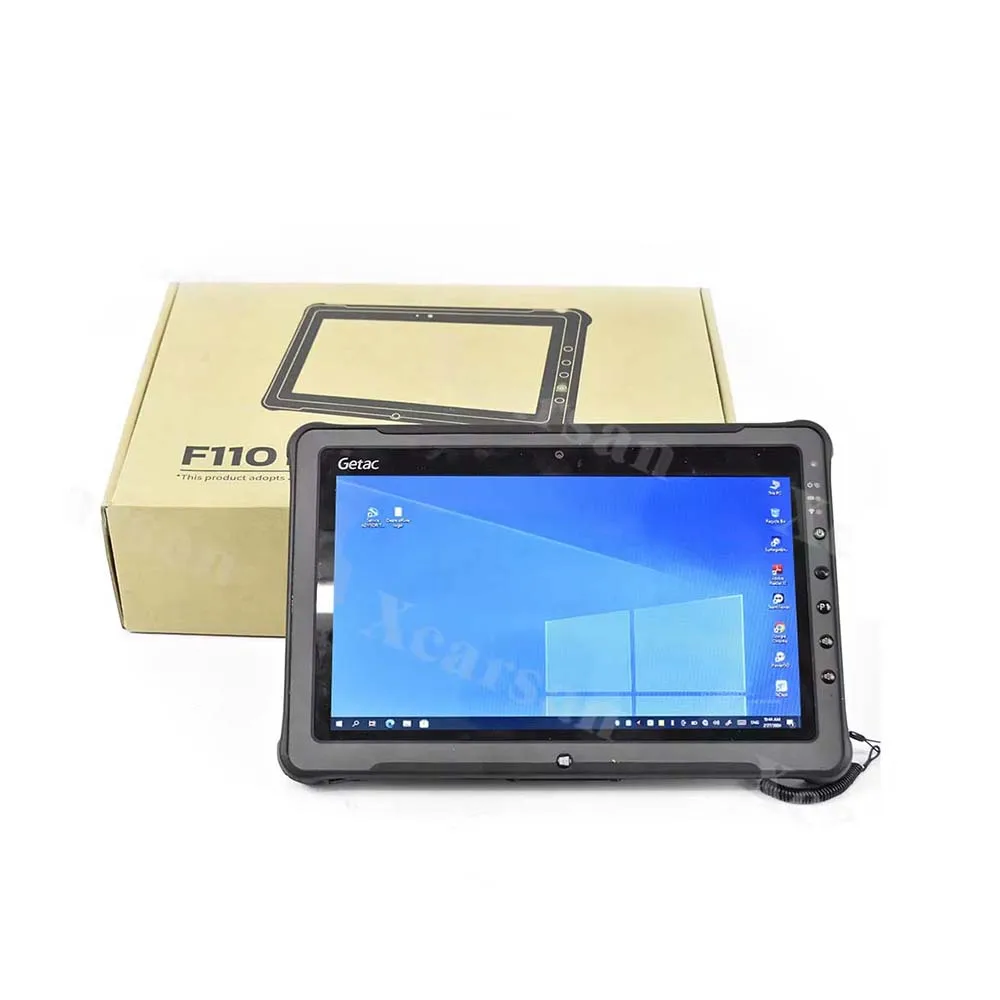 تابلت Getac F110 مستعمل متين 11.6 بوصة I5-4300U CPU 4 Generation Memory 8G RAM Win10 شاشة لمس عريضة لأداة التشخيص