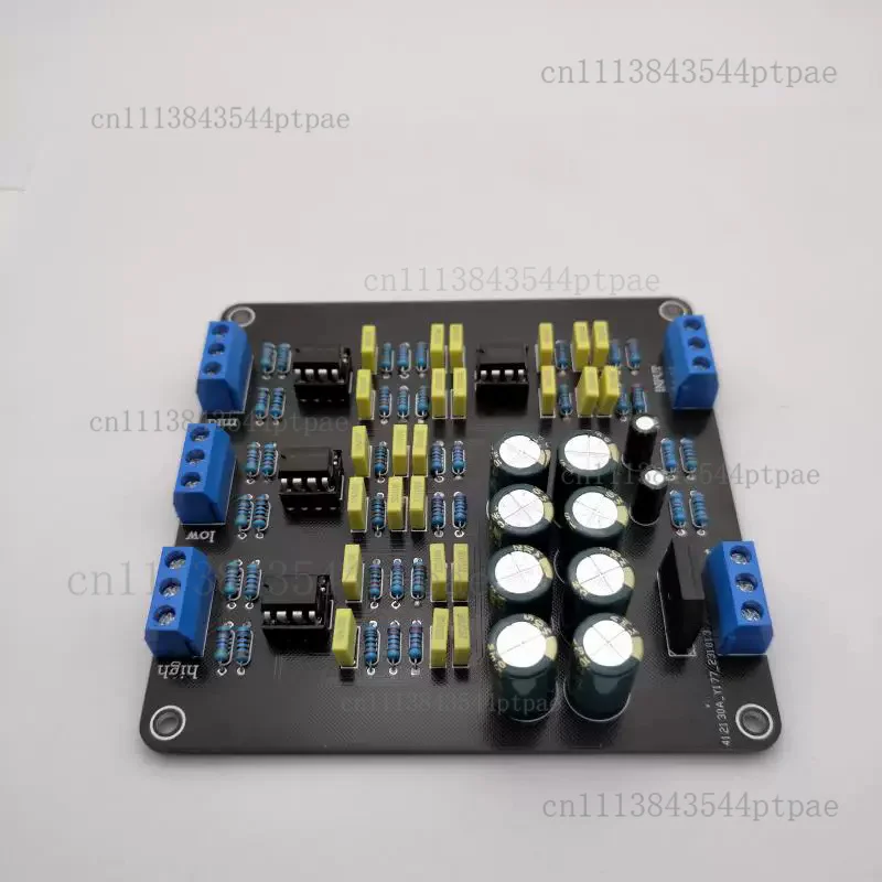 Electronic Crossover Diy Speaker Amplifier Crossover High, Medium, and Low Frequency Three-way Home Speaker High-end Crossover