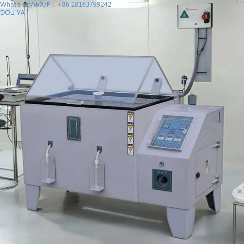 غرفة رش الملح القابلة للبرمجة طلاء الطلاء الكهربائي ASTM B117 ISO 9227 NSS/CASS اختبار 1 سنة IP65 الحماية #3
