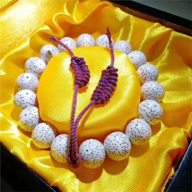 

Hainan Xingyue Lunar January round Beads Large White Bodhi Seed Single Circle Amusement Article Bracelet Men and