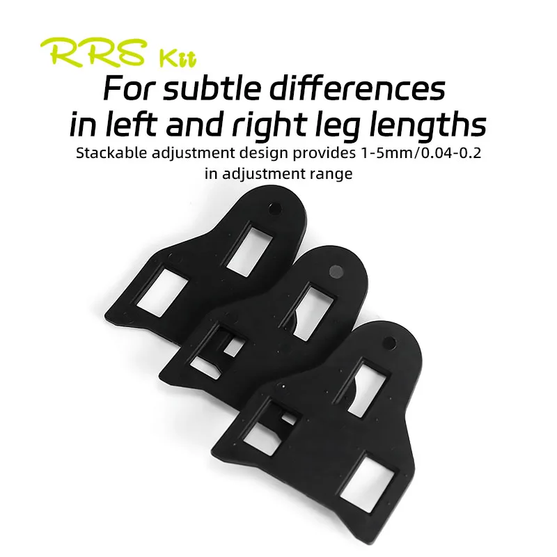 RRSKIT Locking Shoe Adjustment Shims For K-E-O Pedal Clamp Spacers Cleats Spacer For SPD Road Cycling Shoe Pedal Accessories