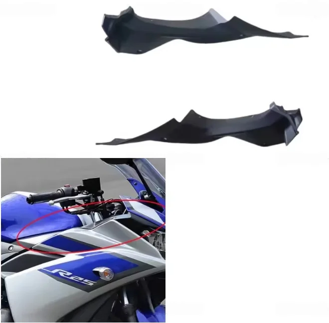 Motorcycle Air Dash Side Intake Tube Inner Cover Panel Fairing Cowl Fit For YAMAHA YZF-R25 YZF-R3 YZFR3 YZFR25 2013-2018