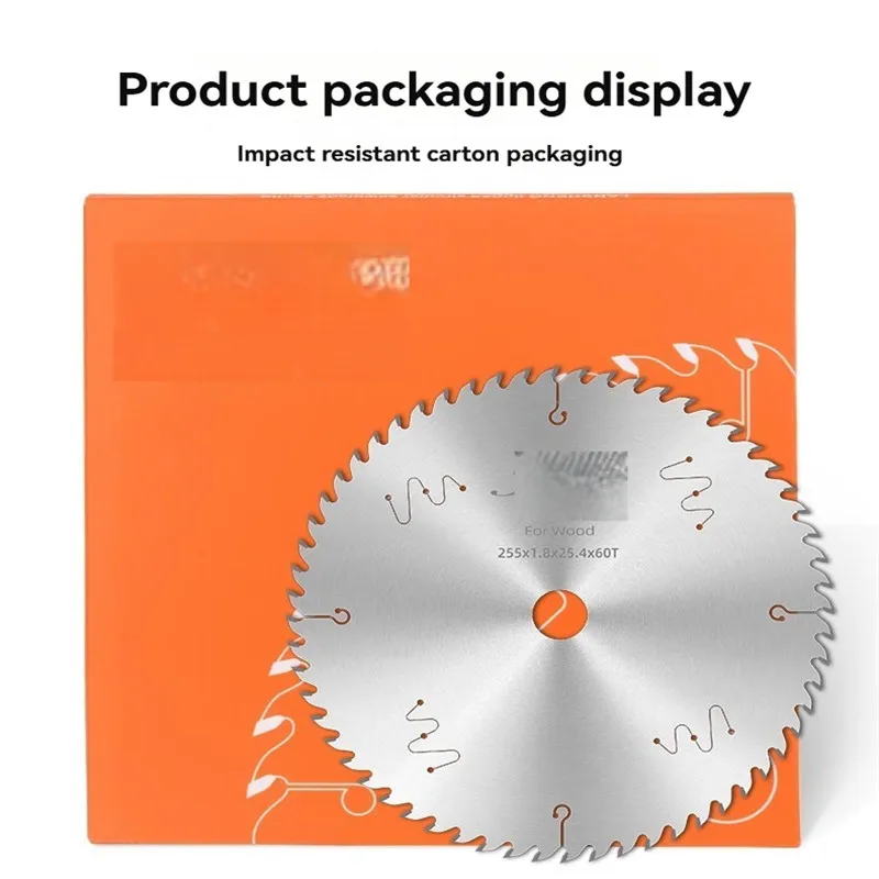 Aluminum alloy saw blades for cutting 4/6/7/8/9/10 inch aluminum profiles can be customized with specialized circular saw blades