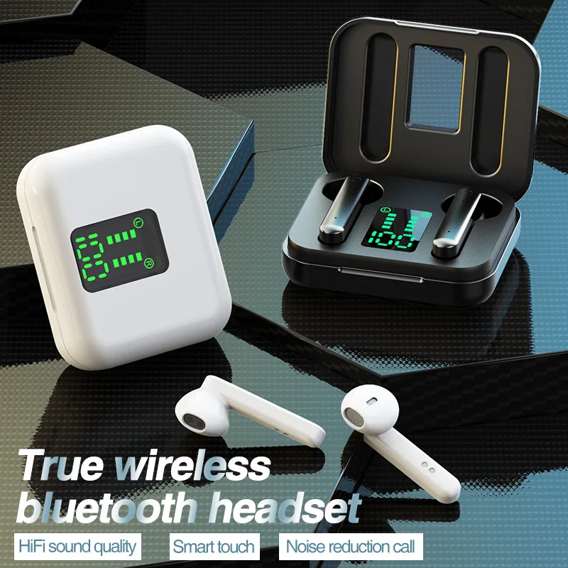 TWS Bluetooth 5.0 Wireless mini Earbuds i7s for Air pods Touch Control Earphone Noise-Reduction Headset For All Smart Phone