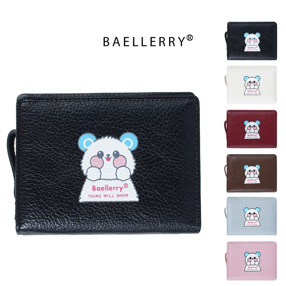 

Large Capacity Thin Wallet, Cute Cartoon Bear Style, Lightweight and Portable, Simple Everyday Wallet