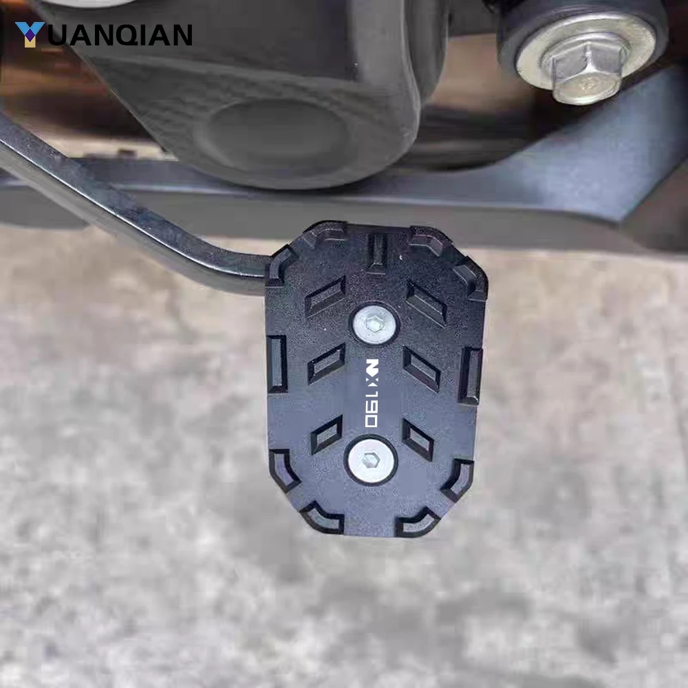 

For Honda NX-190 NX190 NX 190 2024 2025 2026 Brake Lever Extension Pedal Step Plate Enlarge Extender CB190X CB 190X CB 190 X