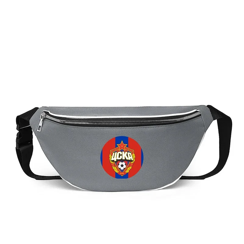 CSKA Mosca Marsupio Borsa a tracolla Borsa a tracolla Borsa a tracolla Moda Casual Sport Zaino Icone di supporto Immagine personalizzata YB-028