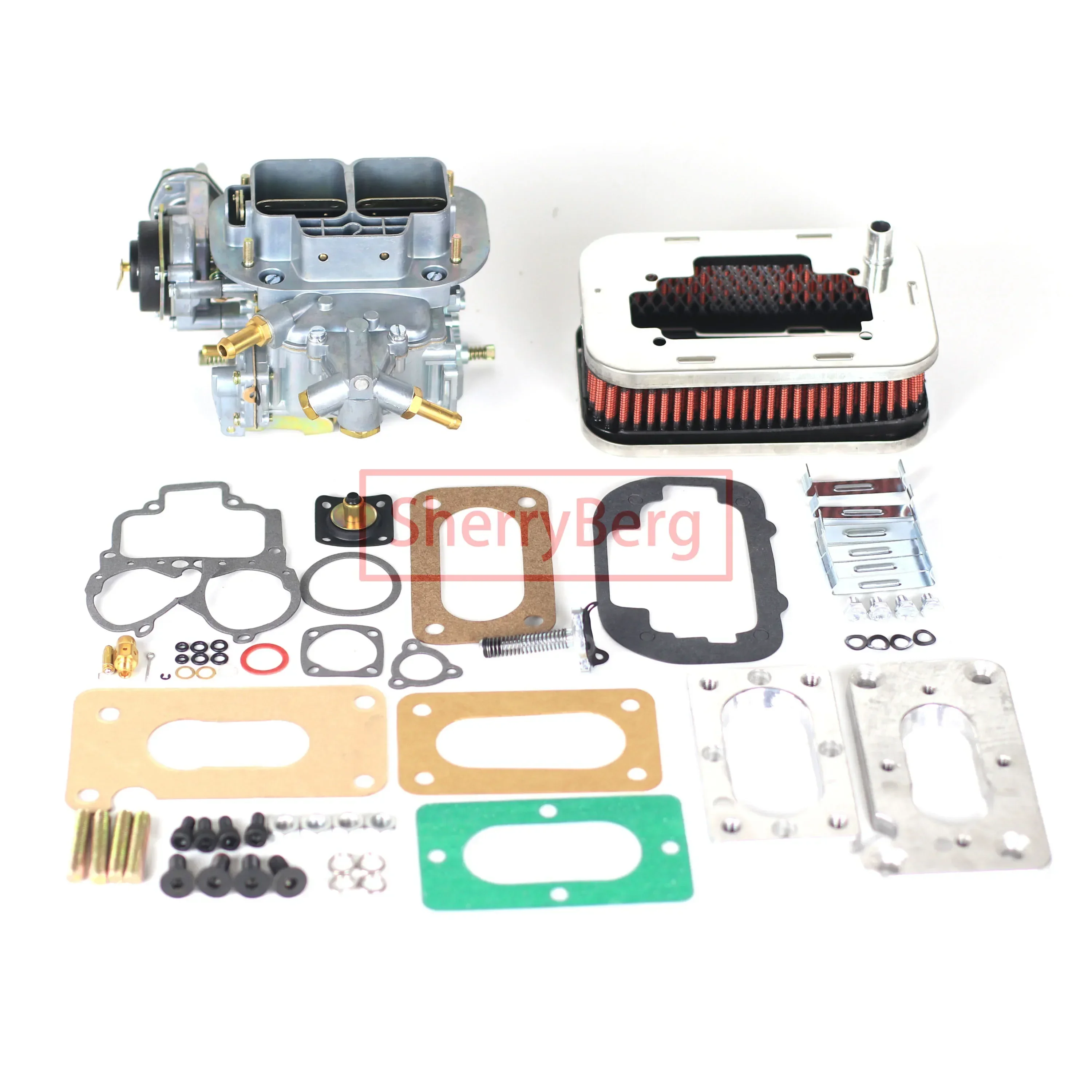 

SherryBerg 38DGEV 38x38 КАРБЮРАТОР DGEV DGES + ВОЗДУШНЫЙ фильтр + адаптер базового карбюратора для Toyota Nissan Datsun Suzuki Weber Solex