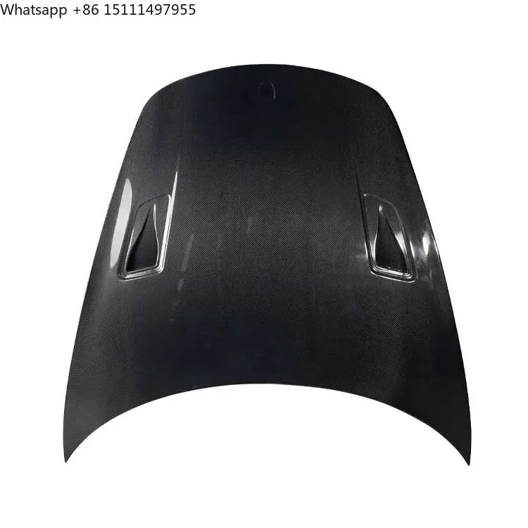 Carbon Fiber Car Front Bonnet Cover Hood for Porsche 718 Cayman Boxster Universal RS Style for 718 981 982 Engine Hoods