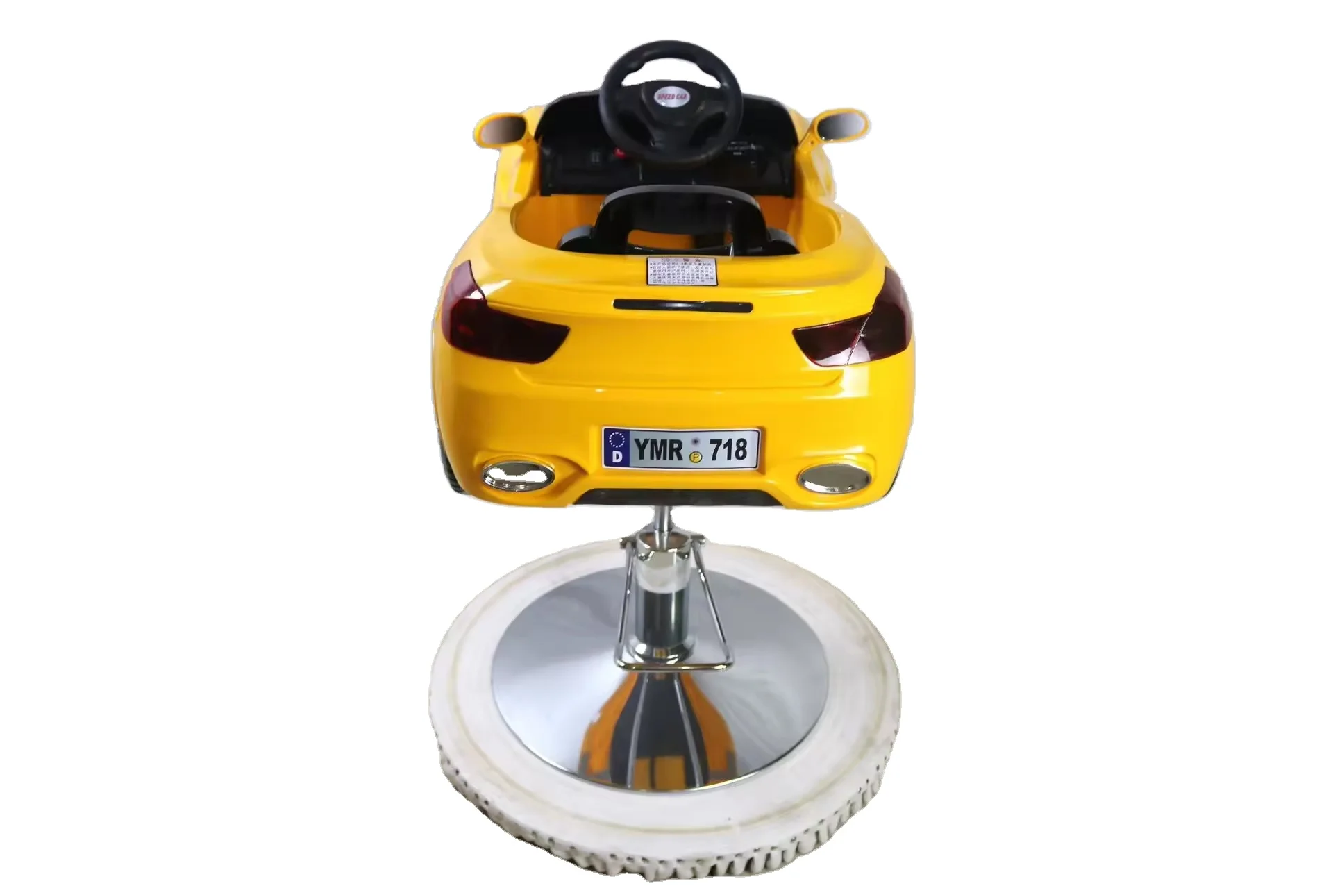 Modern Children's Hair Cutting Seats Hair Salon Dedicated Electric Toys Cartoon Car Baby Children's Hair Chair Barber Shop
