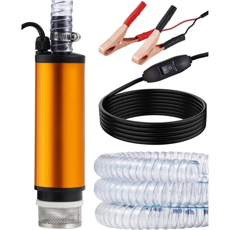 

AB66-2V 80W Submersible Water Transfer Pump Electric Fuel Oil Transfer Pump Small Portable Utility Pumps