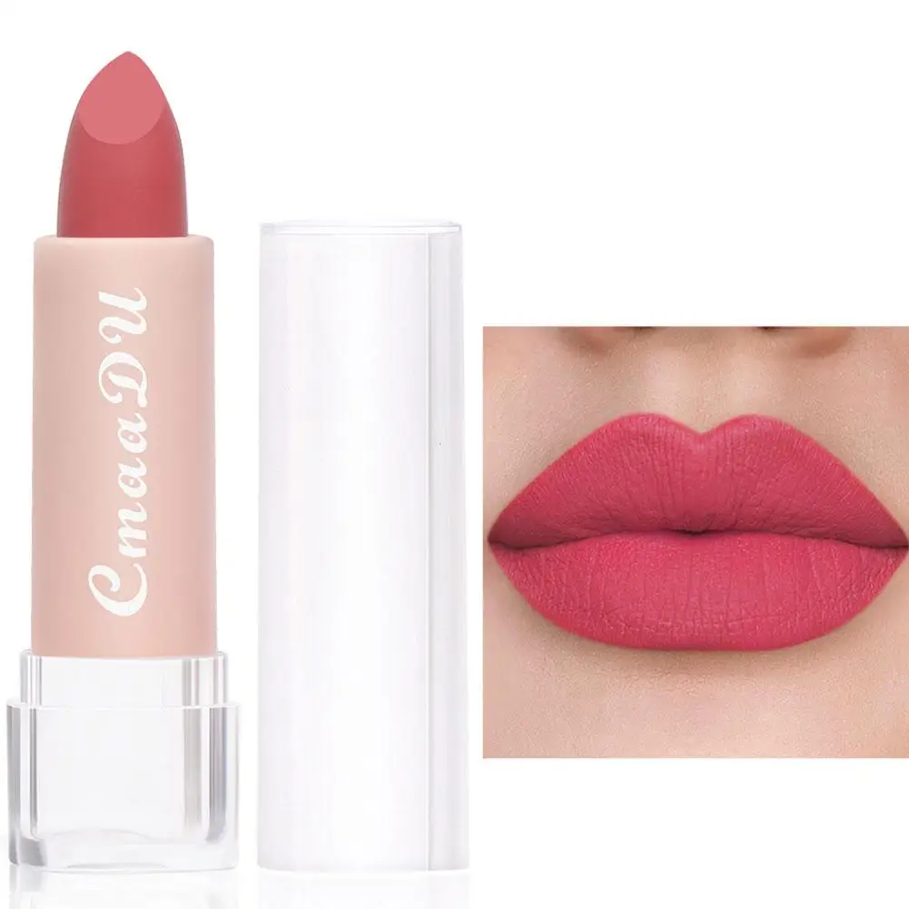 15colors Lipstick Waterproof Lasting Velvet Matte Moisturizing Charm Gloss Lip Beauty Lip Makeup Nude Cosmetics Sexy S7C6