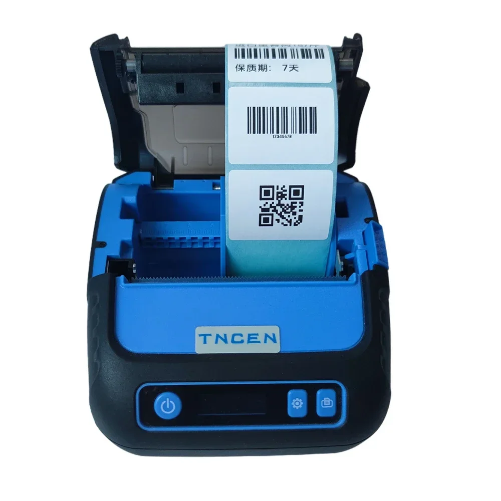 TNCEN ebs handjet portable thermal ticket printer for clothes portable printer for mobile handheld logo printer