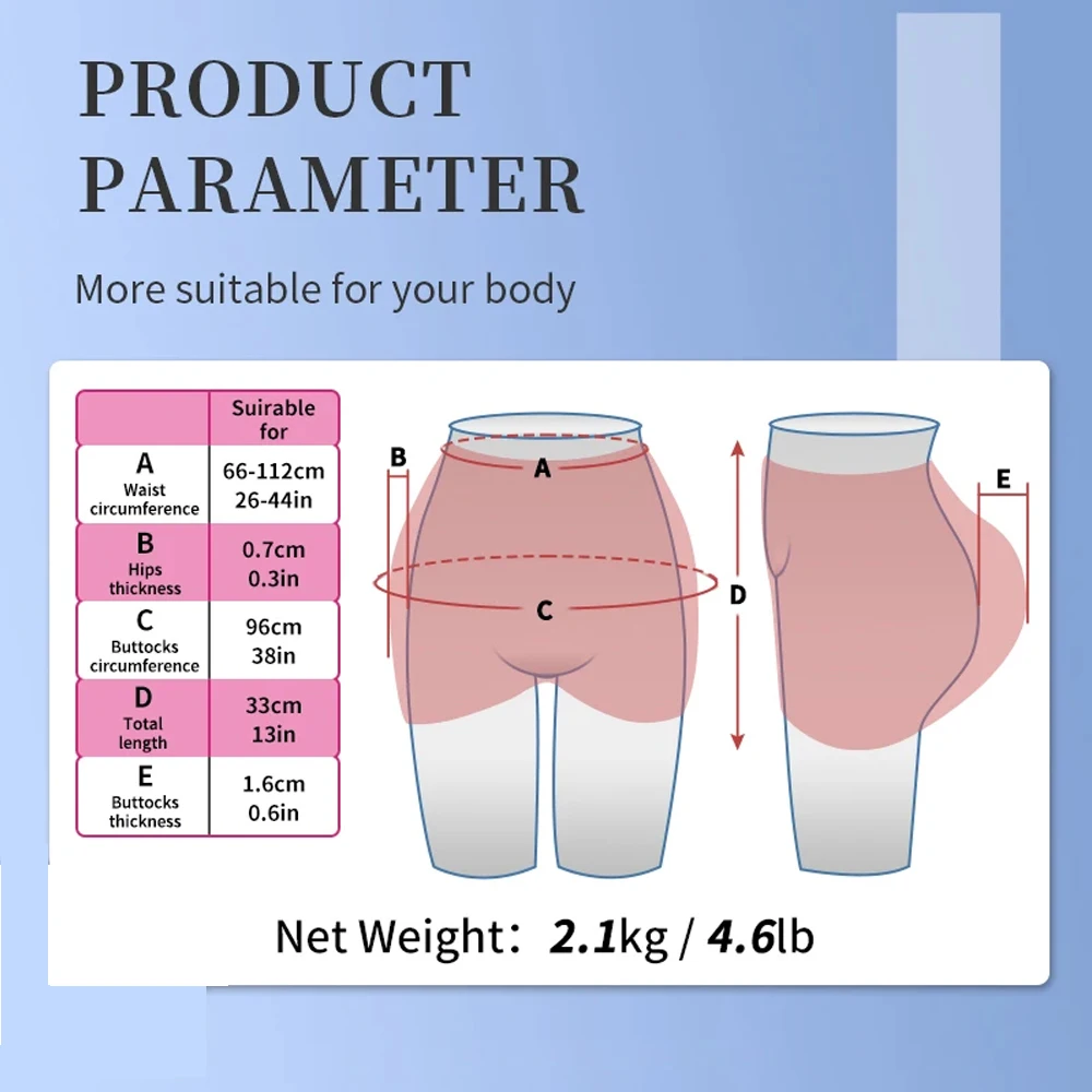 Artificial Vagina Silicone Male Crossdressing Pants for Crossdresser Transgender Hips Lifting Fake Pussy Panties Sexy Cosplay