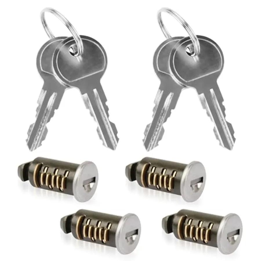 

Комплект из 4 цилиндровых замков с системой One-Key, совместимых с Thule SKS, для замков багажных систем, велосипедных замков, замков для багажников Thule на крышу автомобиля и грузовых боксов.