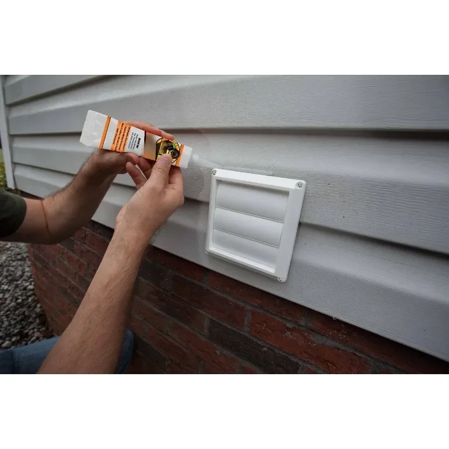 (عبوتان) مانع التسرب من السيليكون المقاوم للماء والختم، أنبوب ضغط 2.8 أونصة - مانع التسرب الأبيض للمطبخ والنافذة