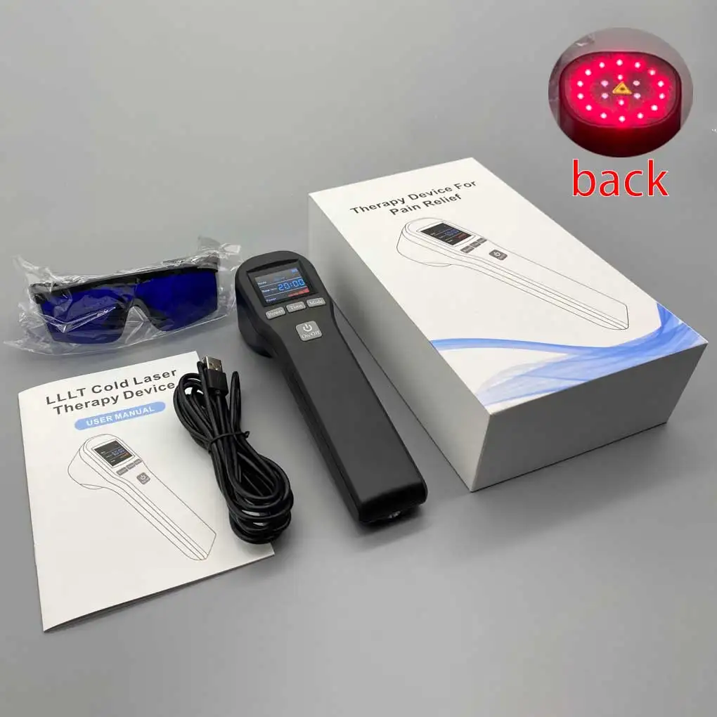 

ZJZK LLLT Cold Laser Therapy Device 880mW Soft Healing Lazer red laser therapy For Body Pain Relief knee pain