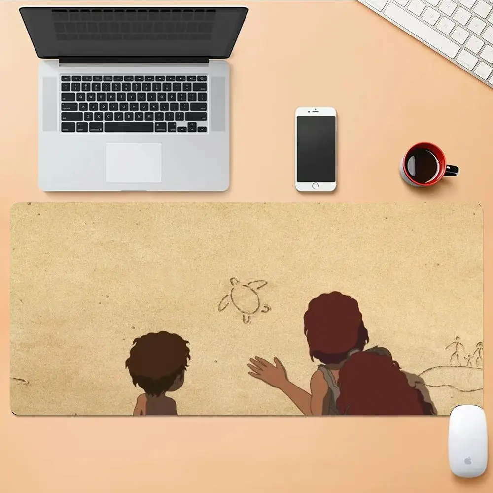 

Mouse Pad Red Turtle Desk Mouse Pad Cute HD Desk Pad Extended Gaming Keyboard Mats Large XXL Gamer Mousepad 90x40