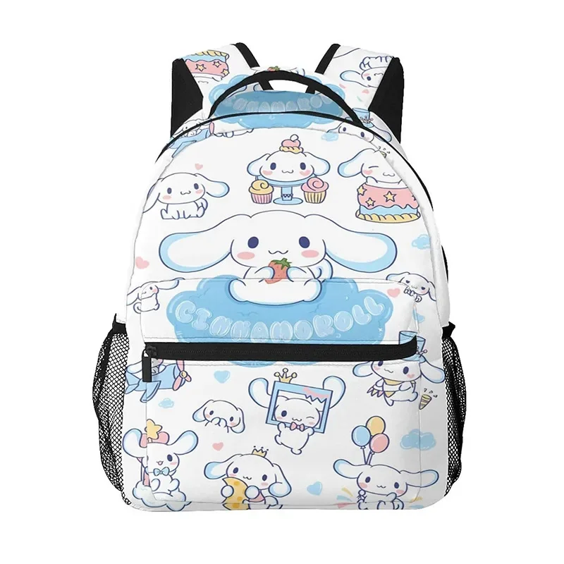 ثلاثية الأبعاد سينامورول سانريوس الطفل على ظهره كورومي مرحبا كيتي طالب الكرتون على ظهره حقيبة بنقوش كرتونية الطباعة أنيمي الشكل Kawaii