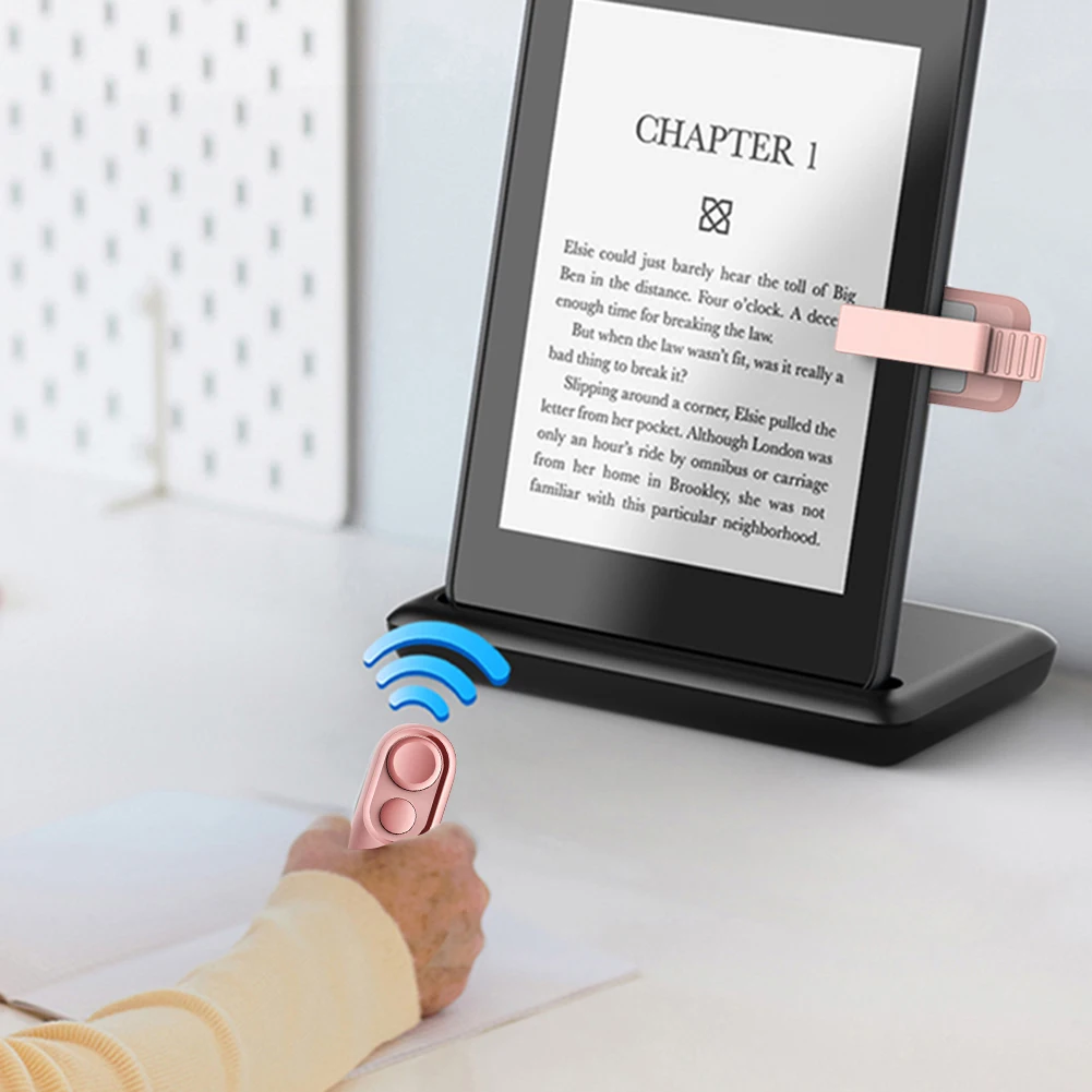 

Remote Control Page Turner Page Turner Clicker Phone Camera Video Record Remote Trigger for Kindle Paperwhite Oasis Kobo
