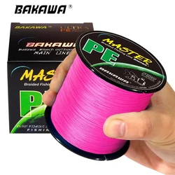 BAKAWA Braid Fishing line 100/300/500/1000M 4 Strands Multifilament PE Wire Carp Fly Sea Saltwater Weave Extreme Pesca