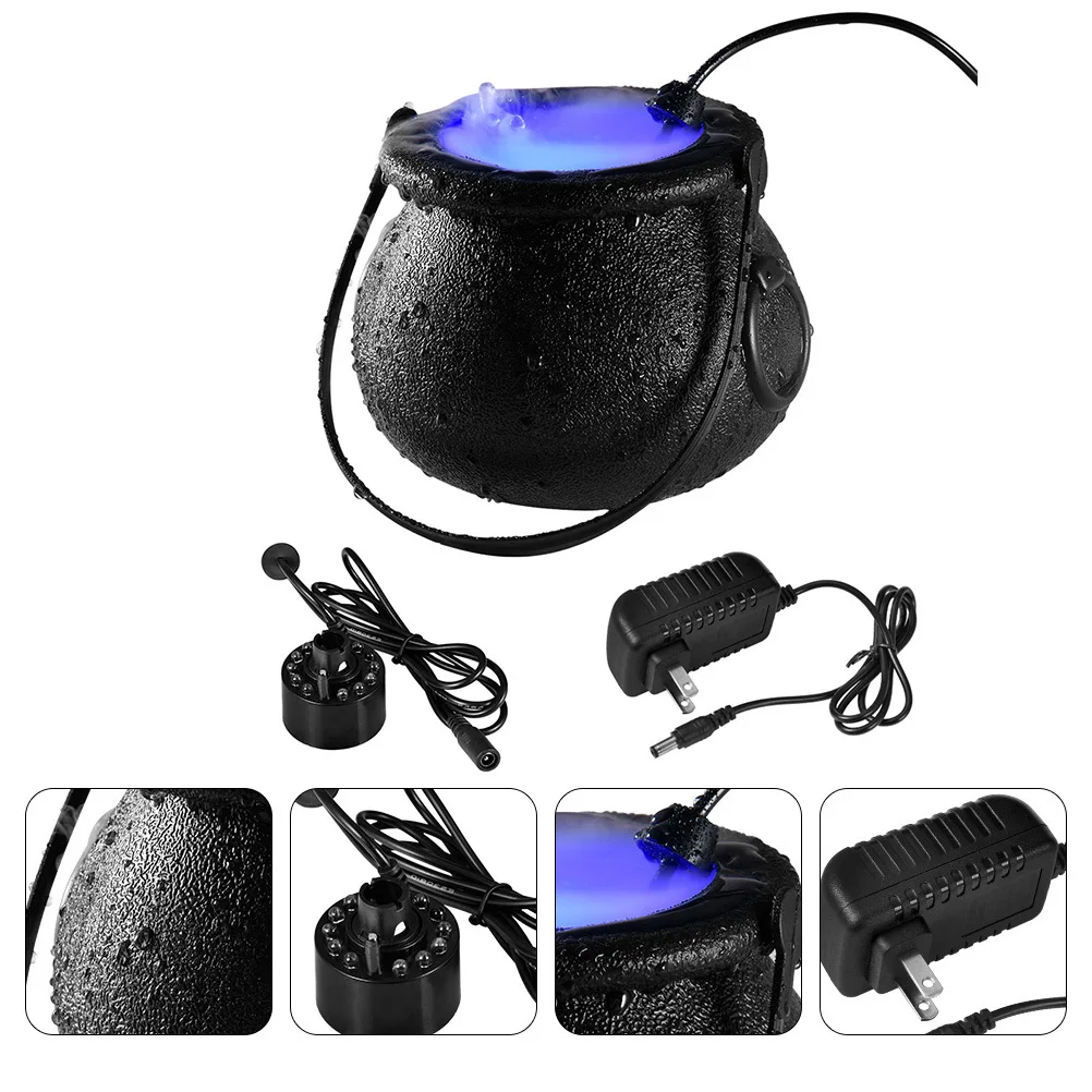 

Mist Maker Fog Lamp Color Changing Waterproof Ultrasonic Smoke Machine For Halloween Party Water Fountain Spraying Atomization