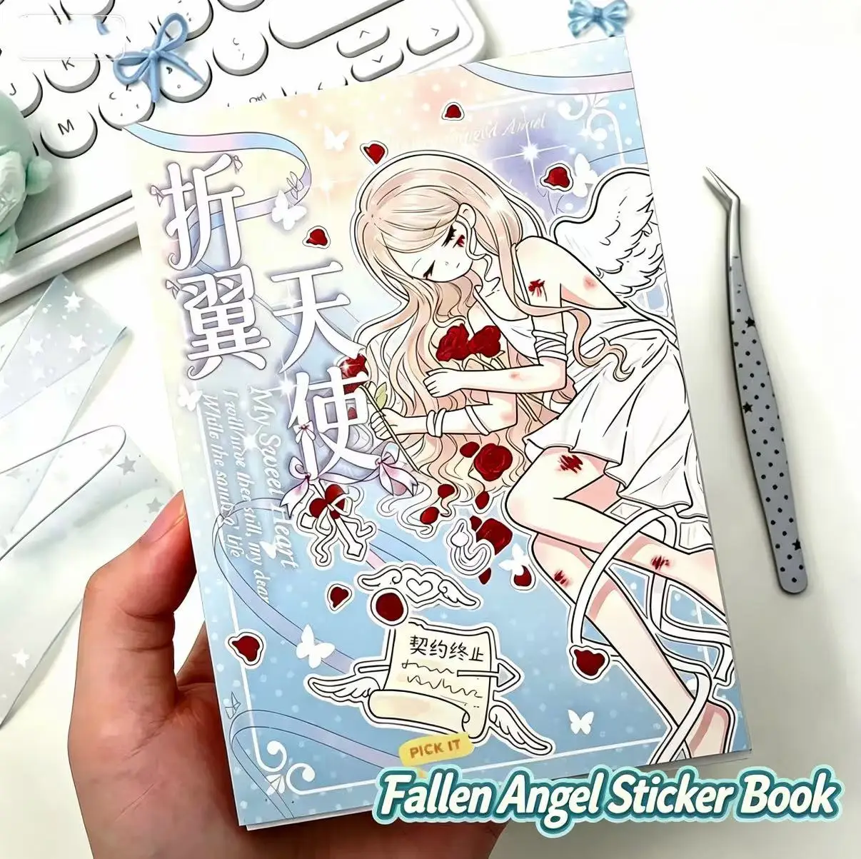 novos-adesivos-coreanos-de-desenho-animado-e-anime-estilo-ins-fofos-recortados-a-mao-tema-manha-antiga-materiais-para-colagem-diy-decoracao-cadernos-e-presentes