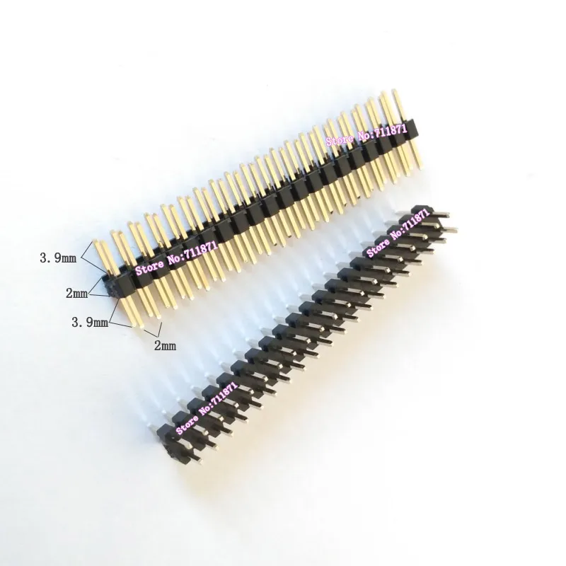 2.0 Pitch 2*20 40P 40Pin Adapter Connector 2X20Pin 40Pin 40P Extension Connector Adapter 40Pin extend 40Pin Screen Cable extend