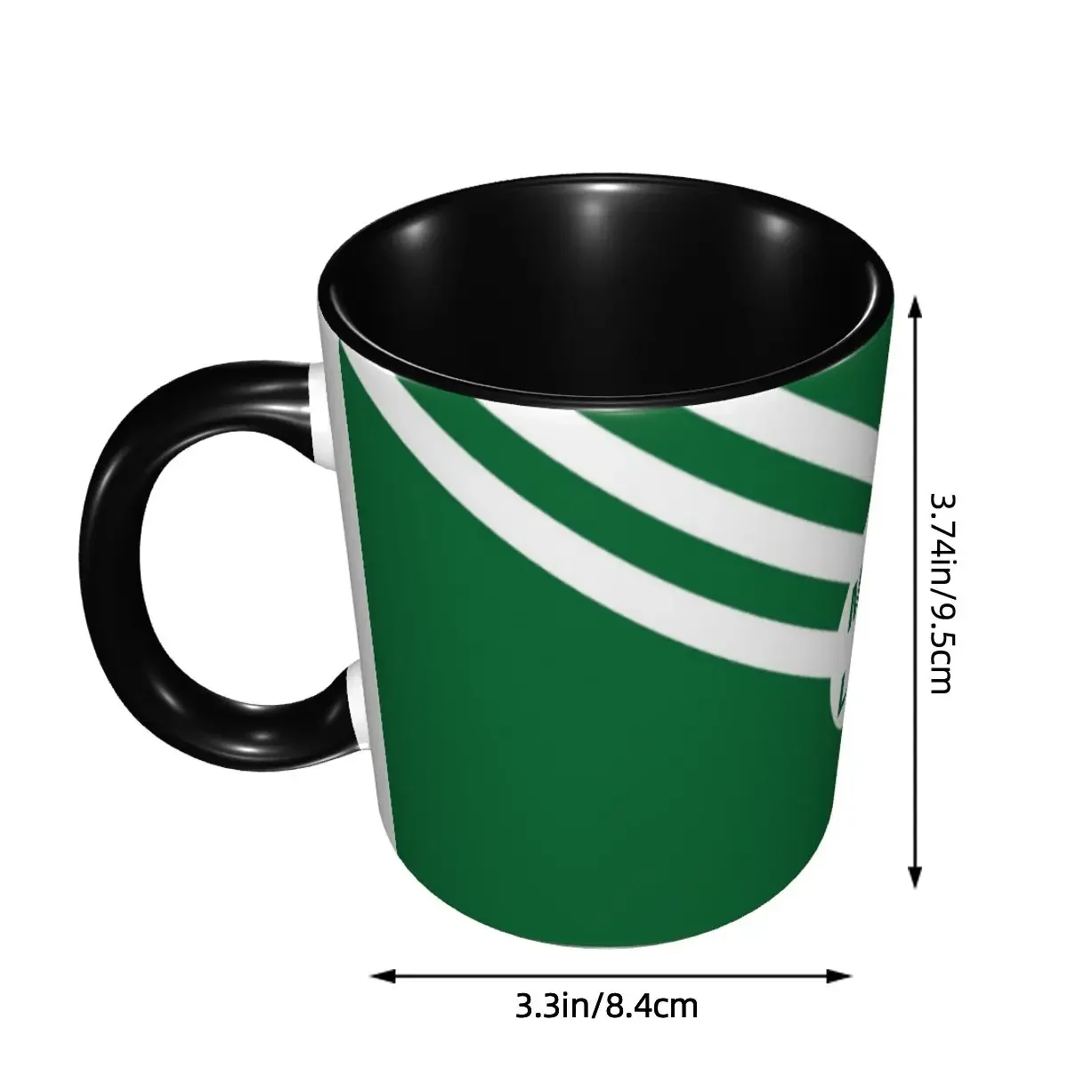 Israel cerâmica caneca de café com alça, caneca de cacau, leite, cereais, bebidas, campeão, 11 oz, MHFC