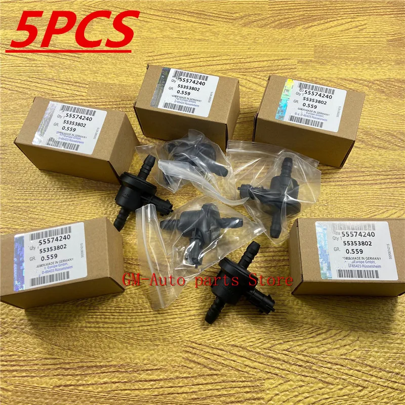 5X Canister Purge Solenoid Valve Carbon Canister Control For Chevrolet Cruze Opel Astra Corsa Insignia OEM# 55574240 55353802