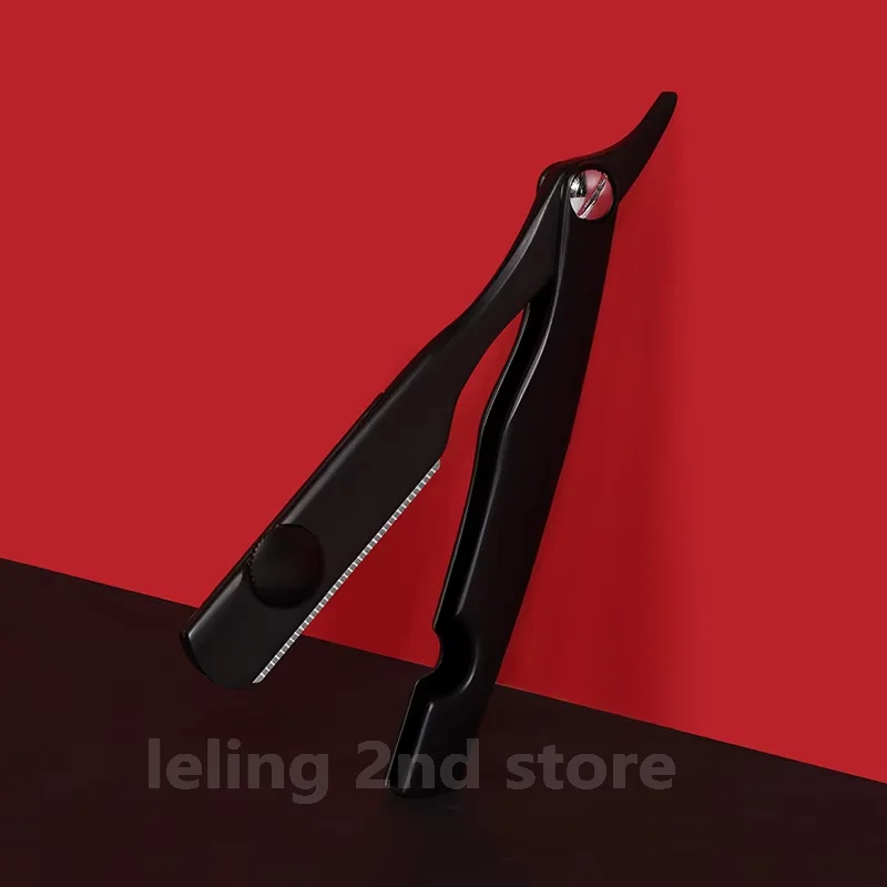 Новая мужская прямая парикмахерская бритва для удаления волос, цинковый сплав, складная бритва для волос подмышками, инструмент для удаления волос